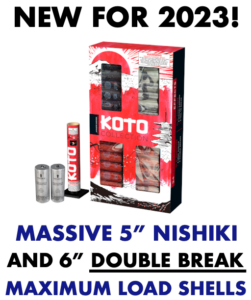 Massive 5 and 6 Inch Nishiki Double Break Maximum Load Shells