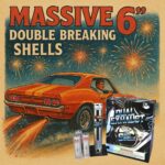 Dual Exhaust Massive 6 Inch Double Breaking Shells Vancouver WA - Mean Gene Fireworks